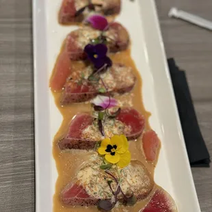 Seared tuna  special