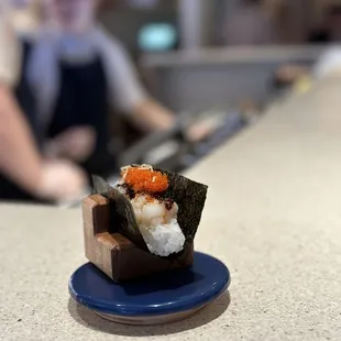 X.O. Scallop, Tobiko, Lemon