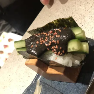 Wasabi Cucumber Tataki