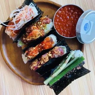 Chef's Choice of Five Temaki