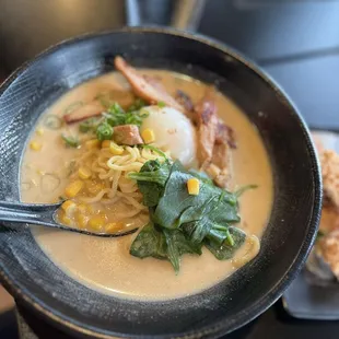 Creamy Spicy Chicken Ramen