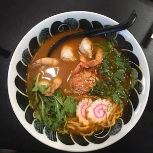 Spicy Shrimp Ramen