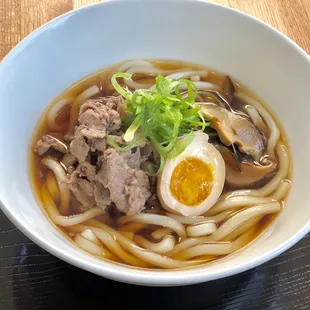 Umami udon soup with beef It will warm you up when its cold outside