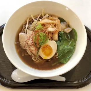 Kimchi ramen Spice up your day with this.