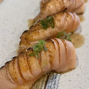 Deliciously addicting salmon belly