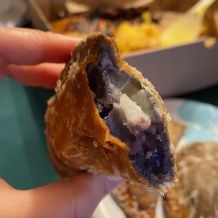 Inside the Ube Buko pie
