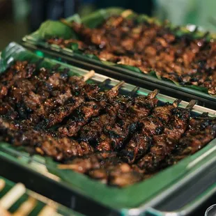 +chicken BBQ Skewers