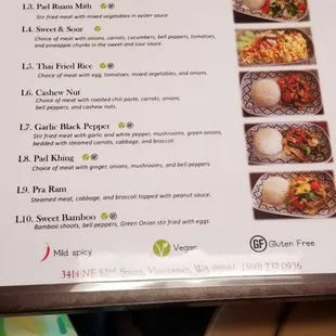 Lunch specials menu (page 2)