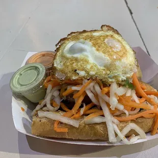 Asian BBQ Pork Banh Mi