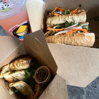 Lemongrass Chicken Banh Mi