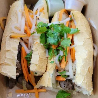 Lemongrass Beef Banh Mi
