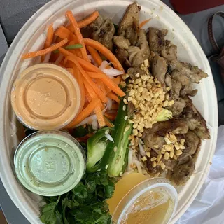 Lemongrass Chicken Rice Bowl