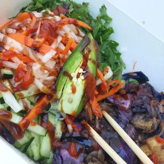 Ginger Soy Tofu Rice Bowl