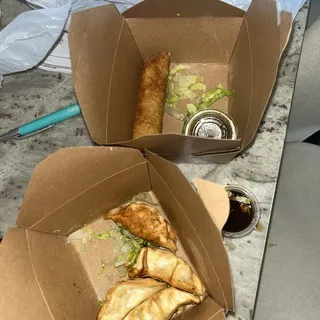 Chicken Potstickers - Fried