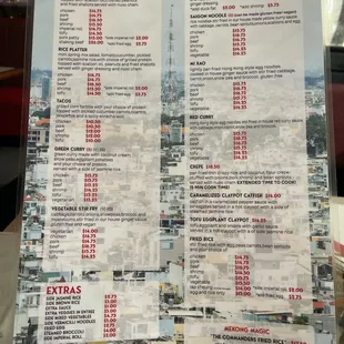 Menu side 2