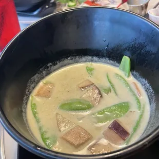 Green Curry with beef