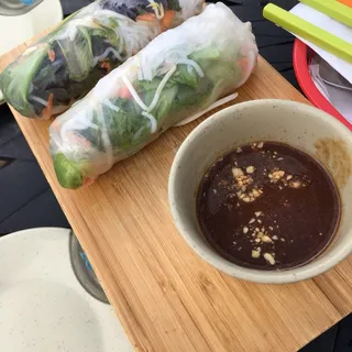 side hoisin peanut butter sauce