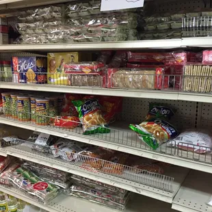 Asian snacks
