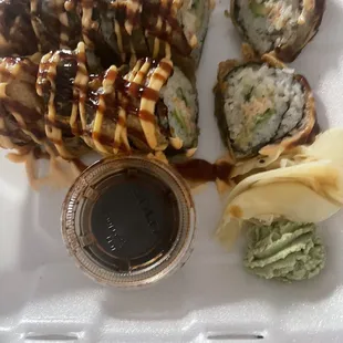 Royal tempura cali