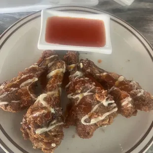 Duck Wing- Avoid to order this- this is not Duck Wing- totally different, and taste so hard to chew
