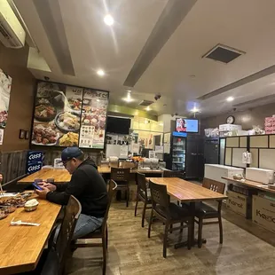 Inside
