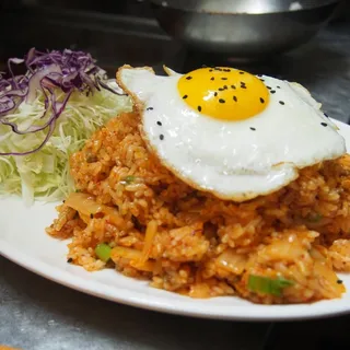 Spam Kimchi Fried Rice ( )