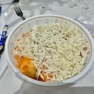 Rose tteokbokki