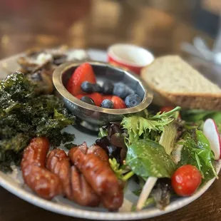 Breakfast plate