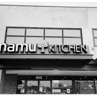 welcome to namu  kitchen. #bnwphoto #wc