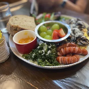 Breakfast plate