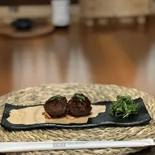 Beef short rib patties