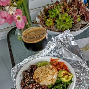 Order to-go, served on a springtime front porch