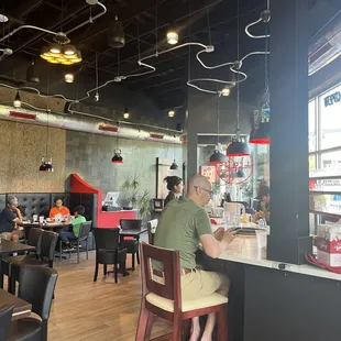Bar and trendy restaurant vibe