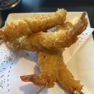 Shrimp tempura the bomb