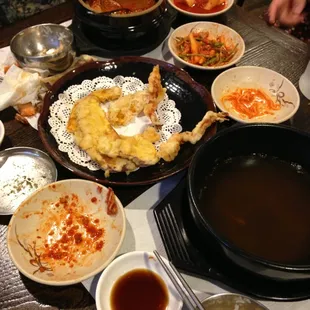 I ate the entire plate of Kimchee!