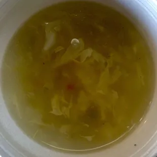 Egg drop soup