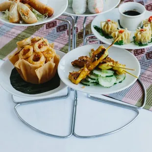 Nan&apos;s Tasting Tree appetizer assortment