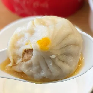 September 16, 2023; Crab meat and pork soup dumpling.