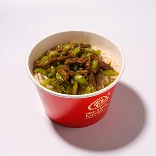 Noodle w. Beef &amp; Shredded Pepper( Dried)