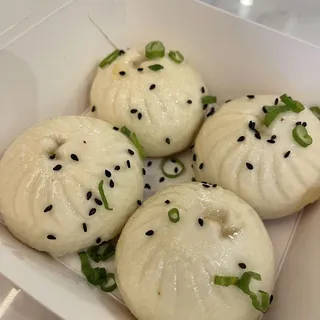 D1.. Pan-fried Pork Buns Small (4pcs) (4pcs)