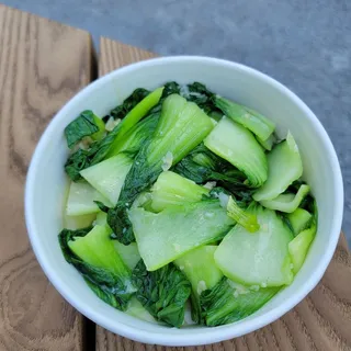 Stir-Fried Boy Choy w. Garlic sauce