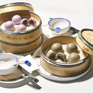 Black Sesame Bao &amp; Purple Ube Red Bean Bao are now in-store