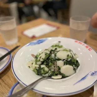 Shanghai style rice cakes