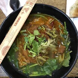 Braised Sliced Beef Noodle Soup*