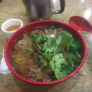 Sliced Beef Noodle Soup