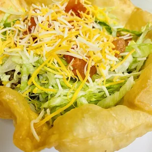 Taco salad GB, Chicken, Beef, Asada