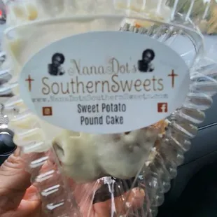 Sweet potato pound cake~ Soooooo  delicious