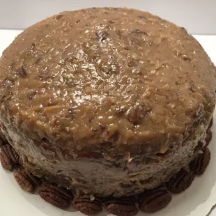 Double Layer German Chocolate Cake