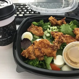 Chicken Karaage Salad