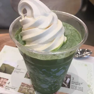 Matcha Soft Serve Frappe